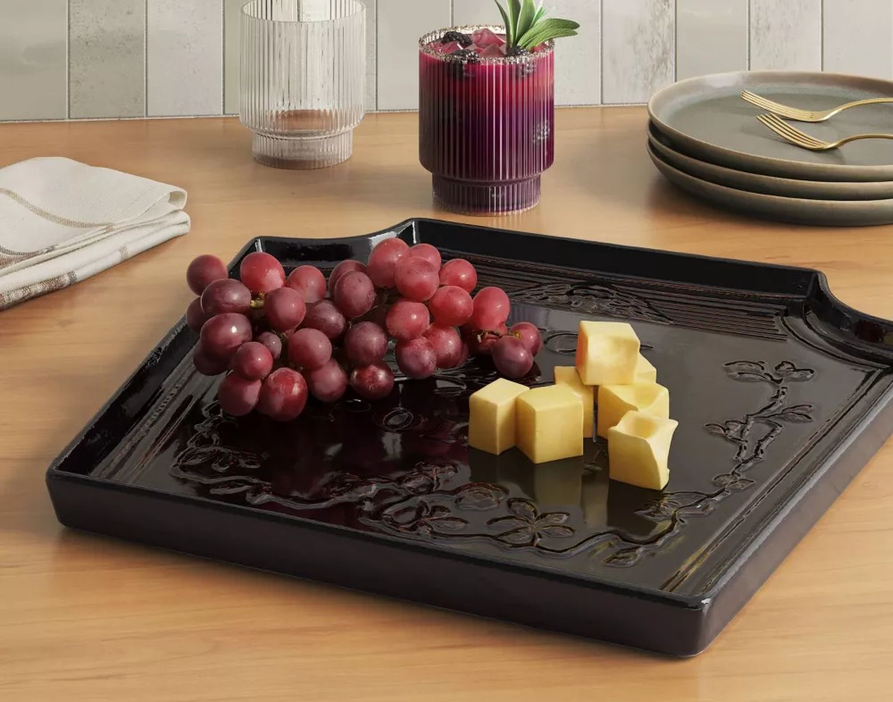 Stoneware Serving Platter