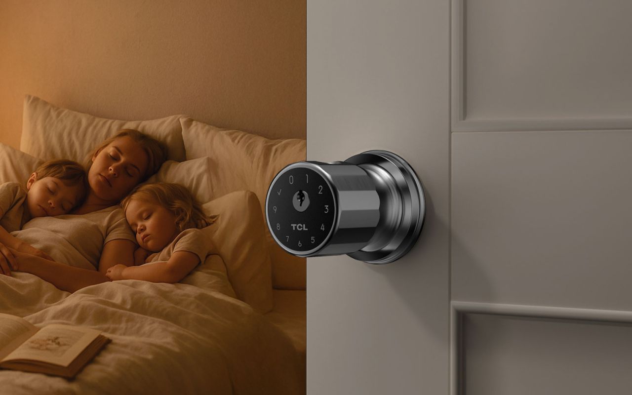 TCL Launches Its First Fingerprint Door Knob K1
