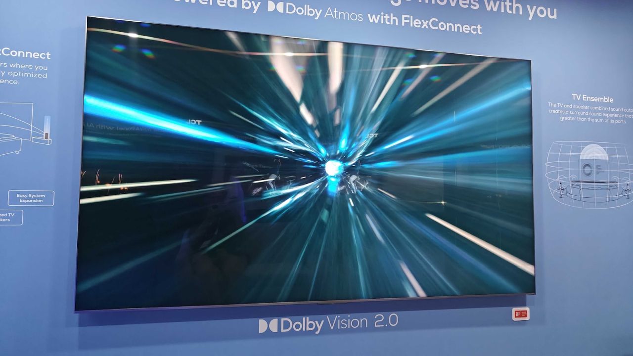 TCL TV Demo at IFA 2025