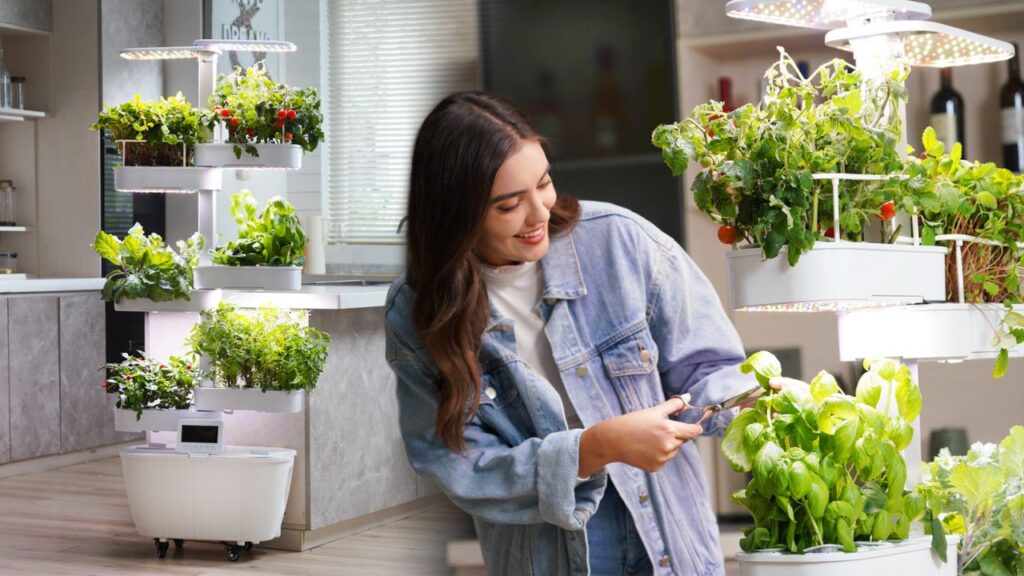 TGTOWFC Smart Hydroponic Garden Grows 48 Plants at Once