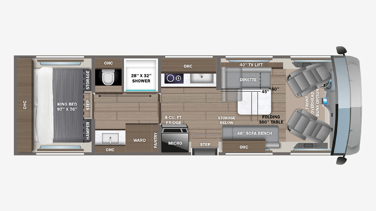 THOR Industries Entegra Coach Embark Range Extended Electric Class A Motorhome