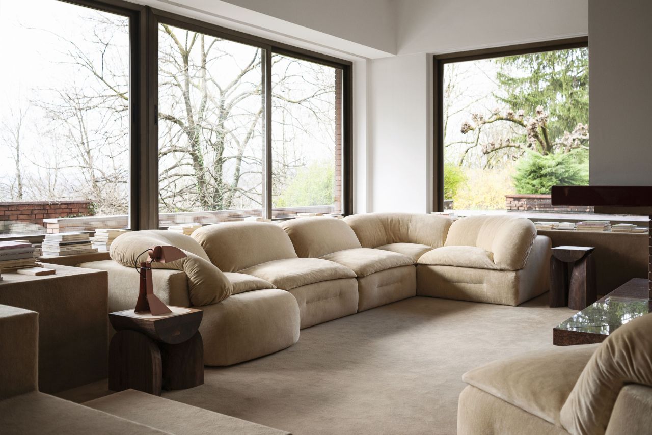 Tacchini Butter Modular Sofa by Faye Toogood