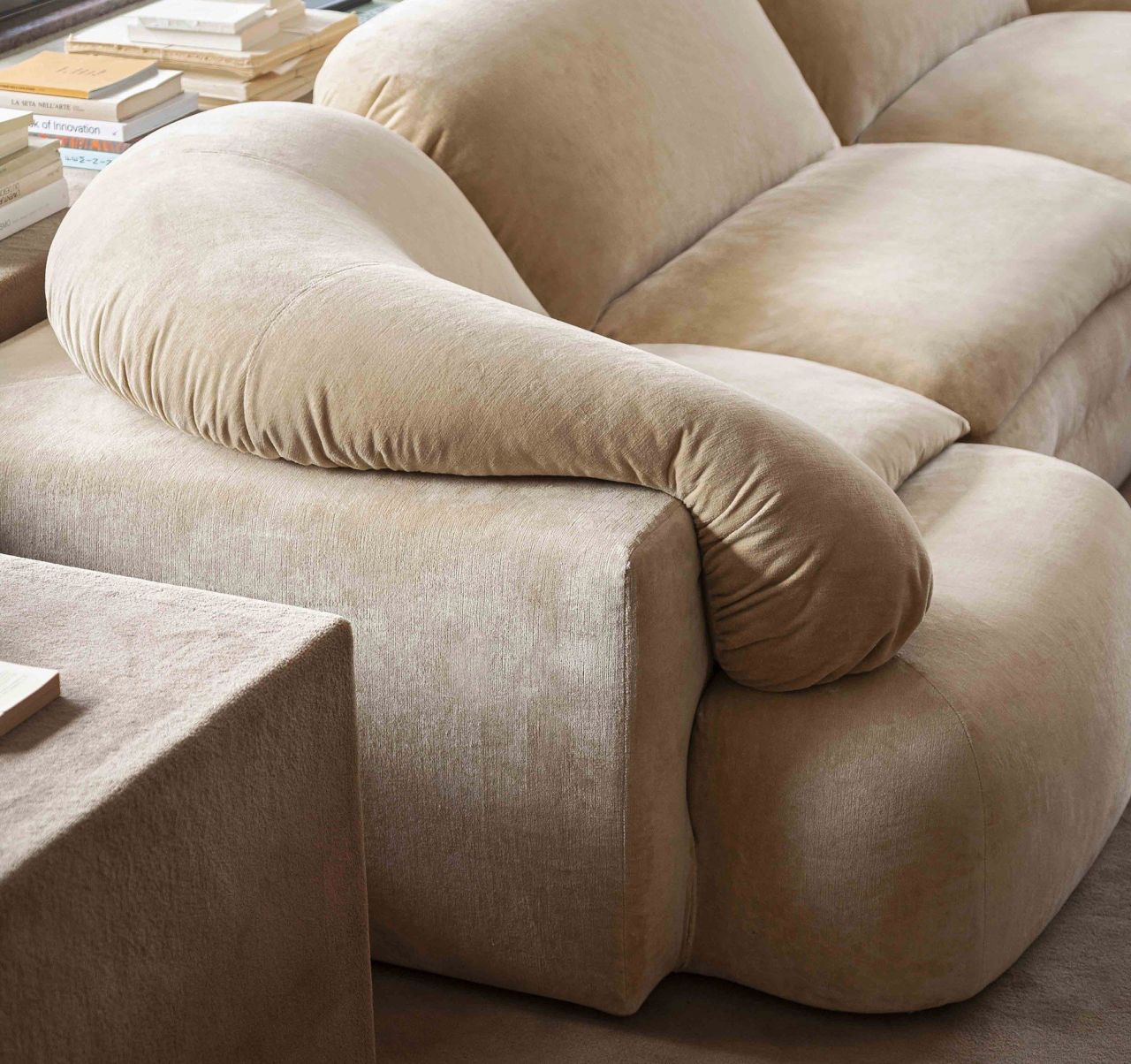 Tacchini Butter Modular Sofa by Faye Toogood