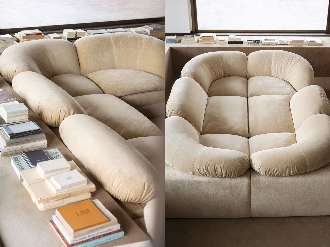 Tacchini Butter Modular Sofa by Faye Toogood