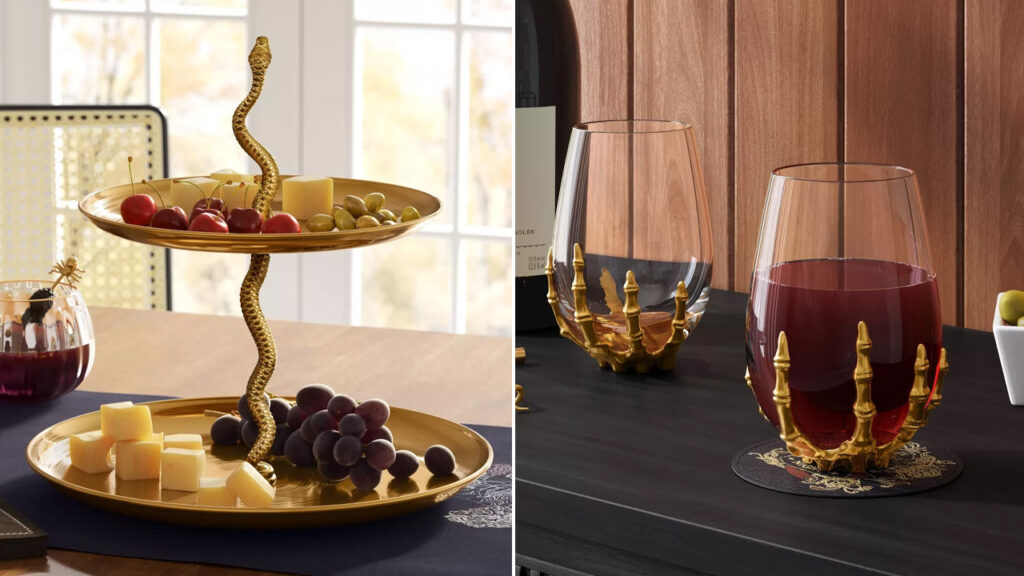 Target Latest Halloween Kitchen Collection is Elegant and Eerie