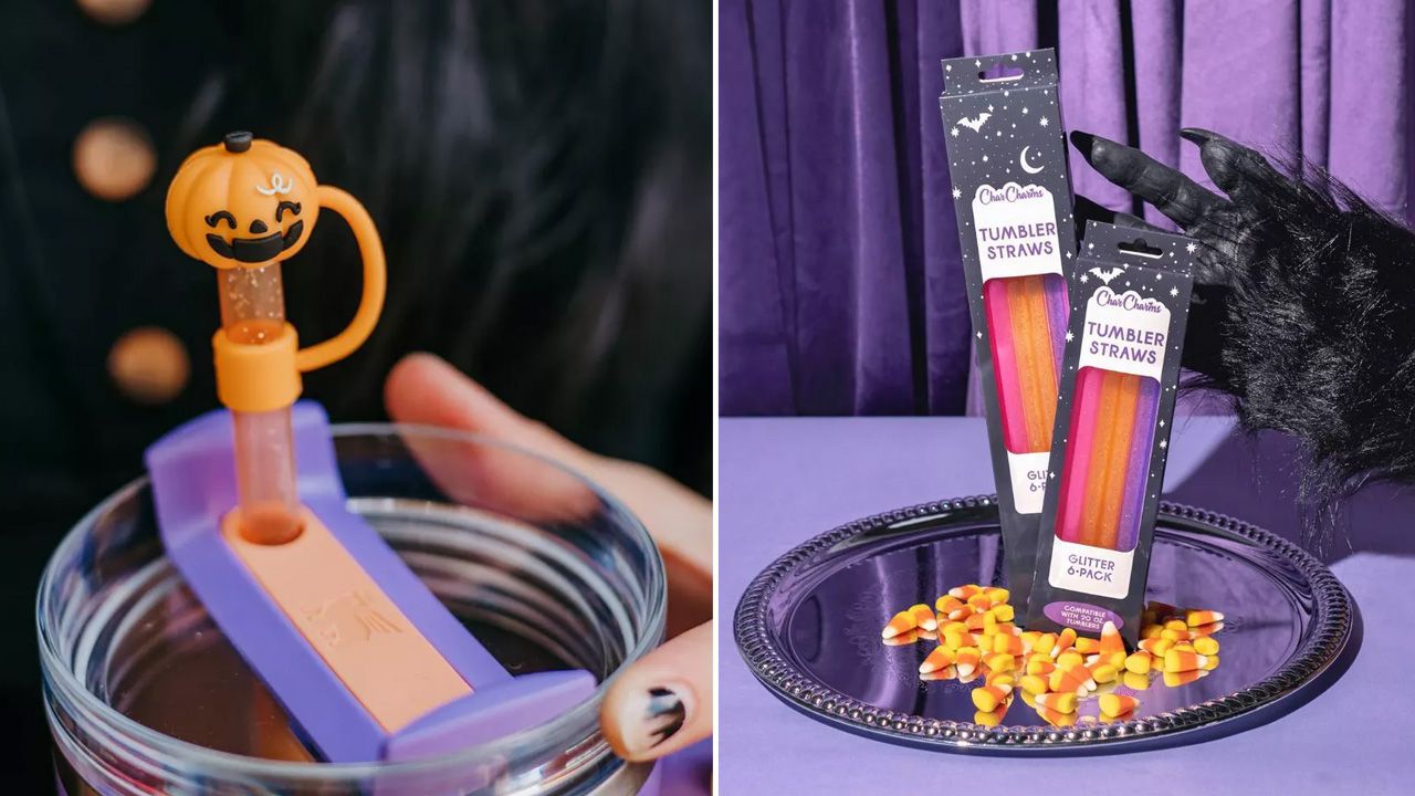 Target x Stanley Halloween - CharCharms Straws and toppers