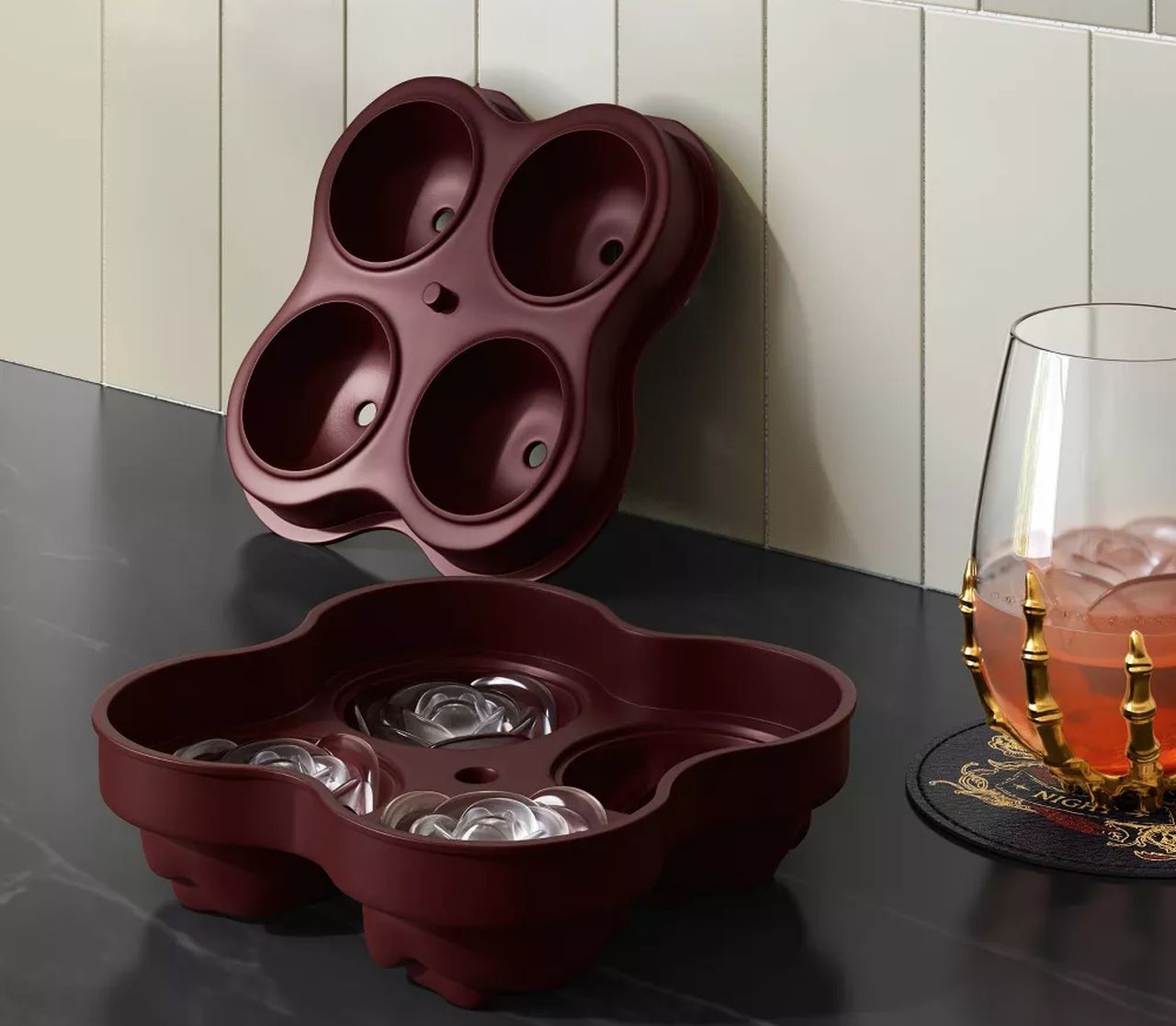Target's Threshold Rose Ice Cube Mold - 1