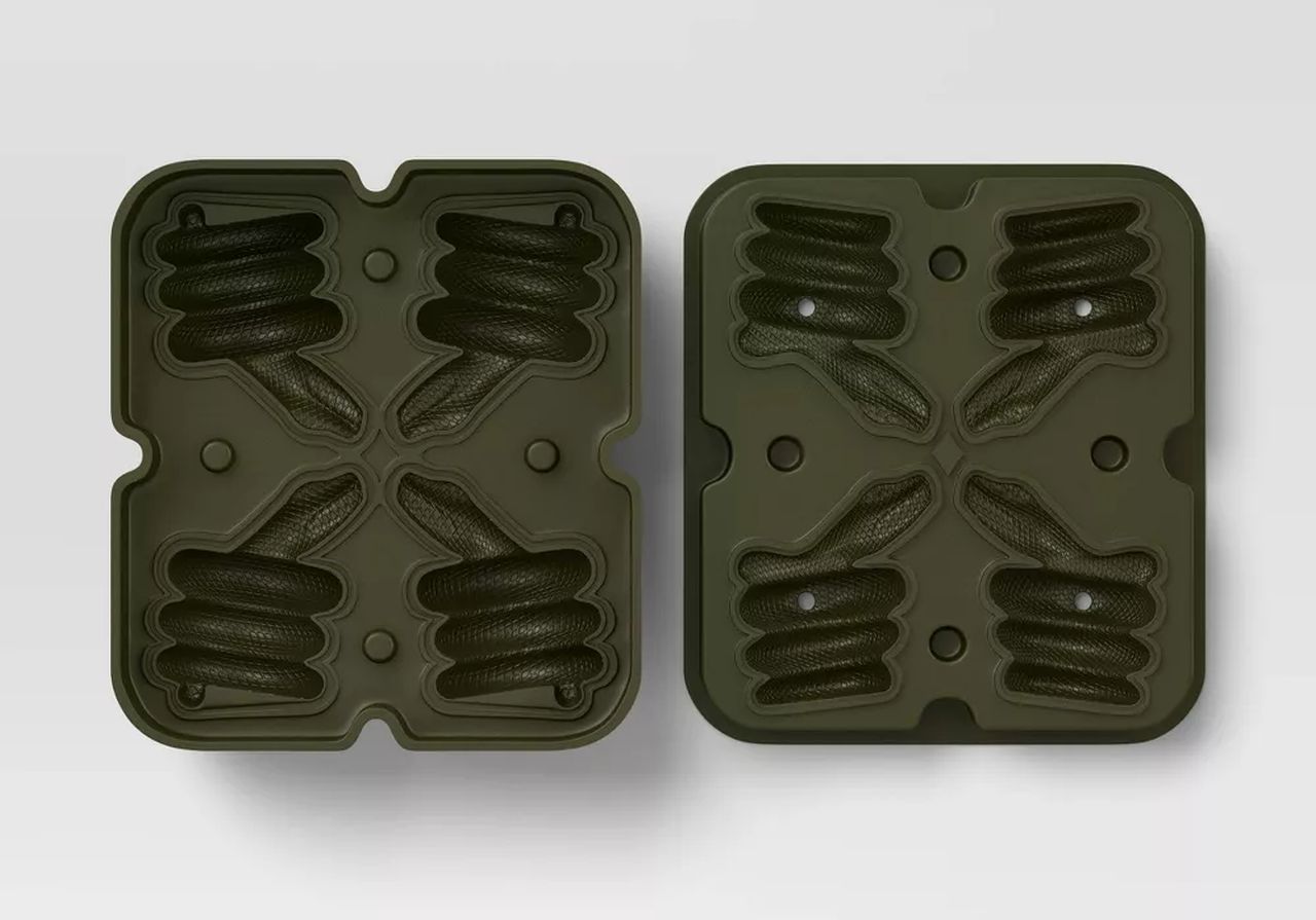 Target's Threshold Snake Ice Cube Mold - 1