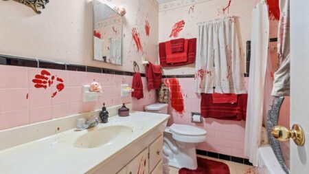 This Family Home in Florida Lives in Perpetual Halloween With Horror-Themed Interior