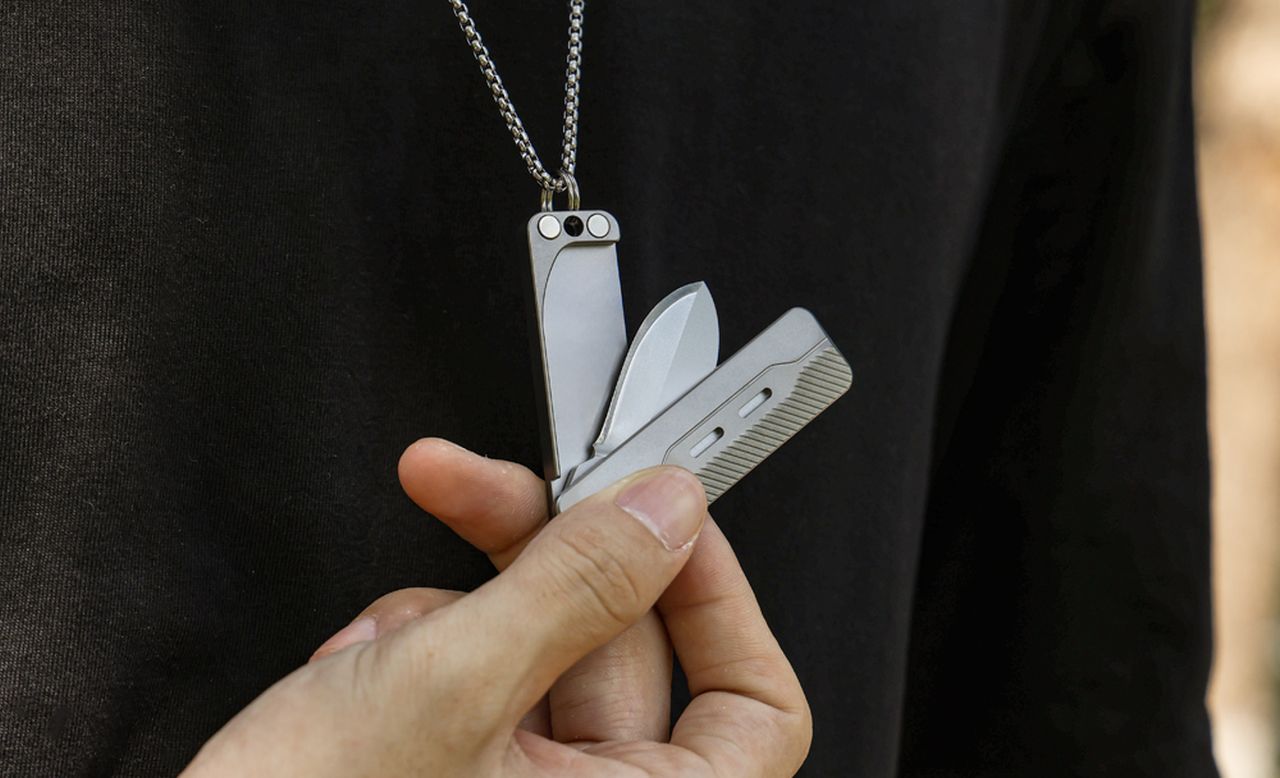 TiNova Magnetic Titanium Mini EDC Knife