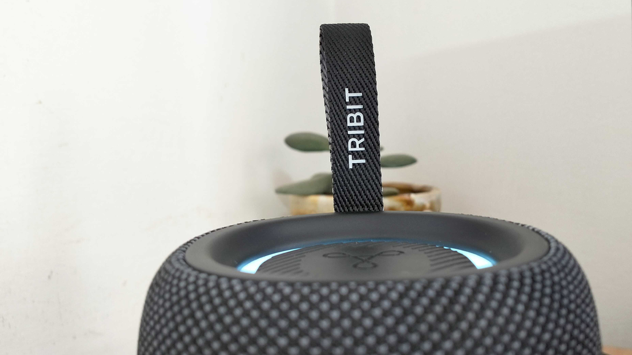 Tribit Stormbox Mini Plus Hands-On Review - carrying strap 