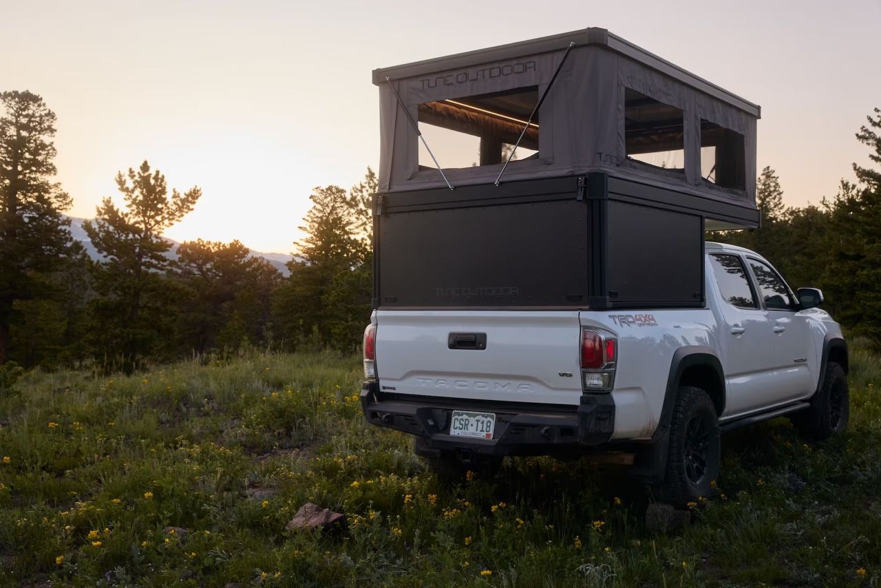 Tune Outdoor Brings New M1Lite Pop-Up Truck Camper to Overland Expo West 2025