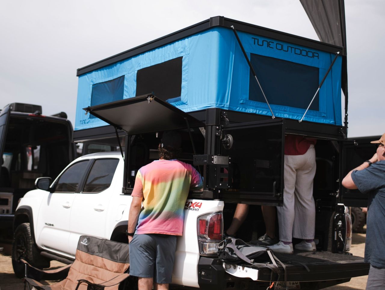 Tune Outdoor Brings New M1Lite Pop-Up Truck Camper to Overland Expo West 2025