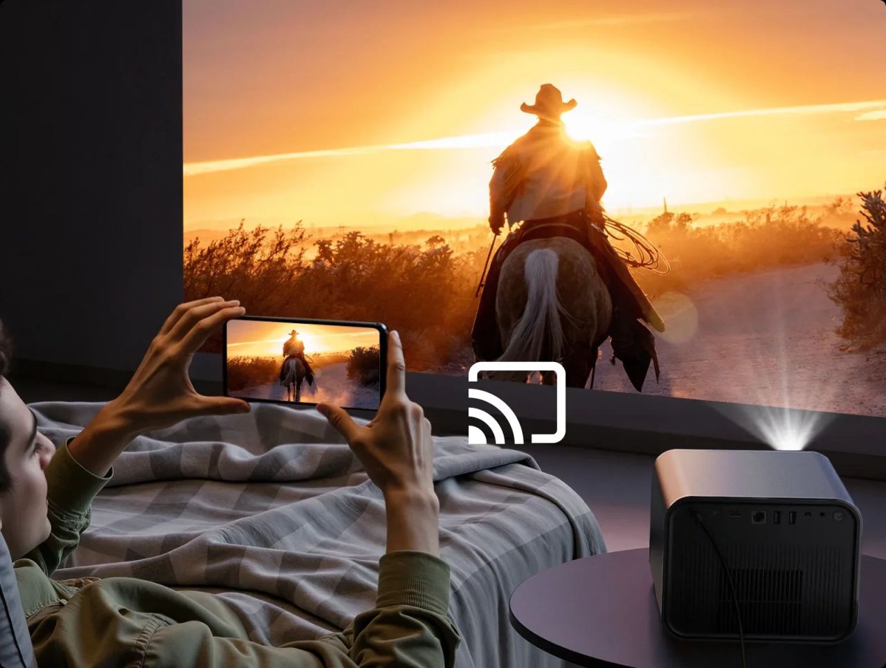 Ultimea Poseidon E100 FHD Projector Reaches 120% of DCI-P3 Color Gamut