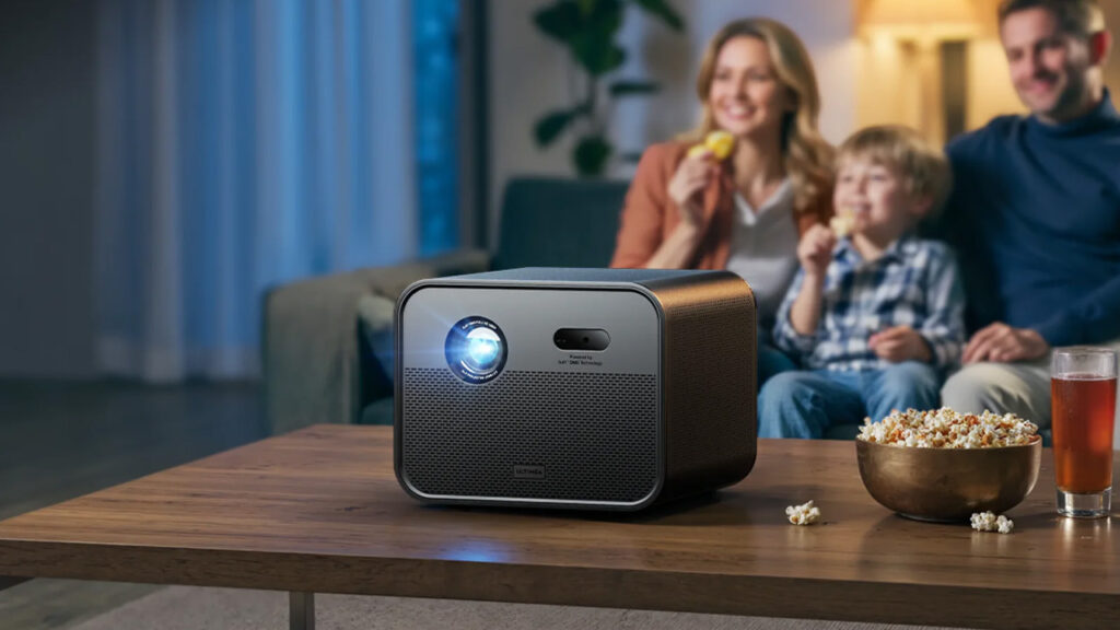 Ultimea Poseidon E100 FHD Projector Reaches 120% of DCI-P3 Color Gamut