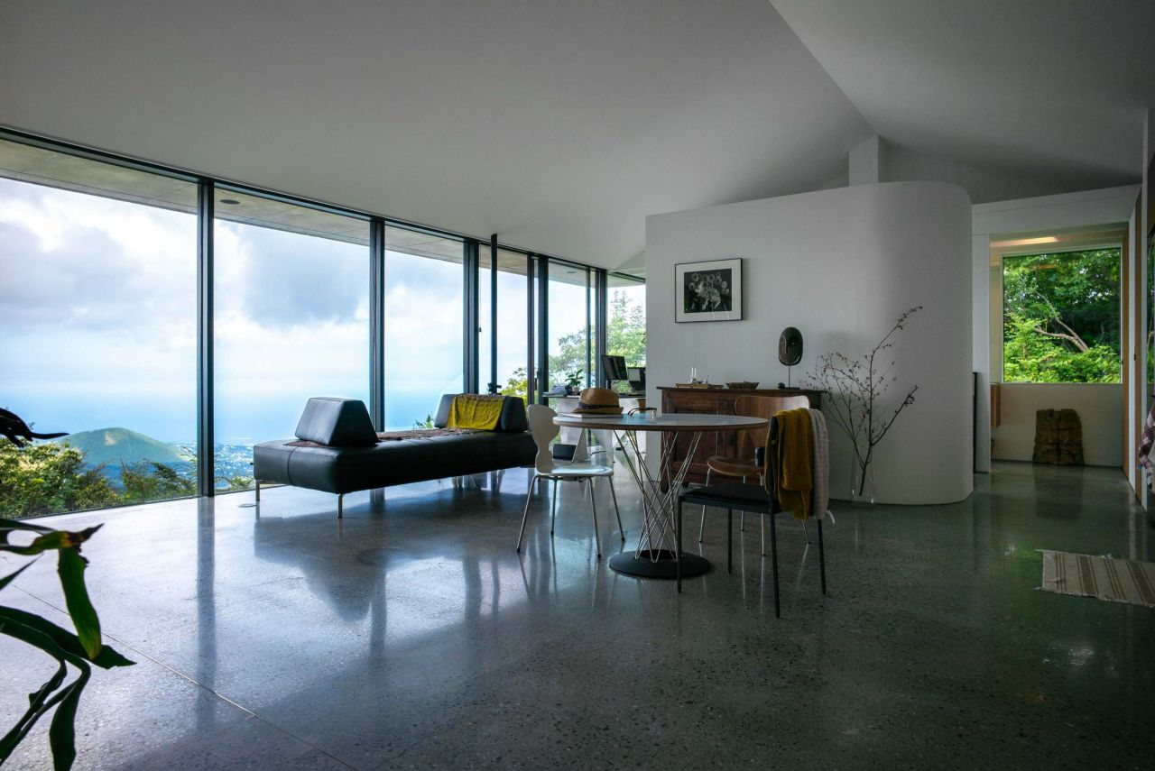 Villa T by Florian Busch Architects in Japan’s Izu Peninsula Appears Like Massive Rock From Above