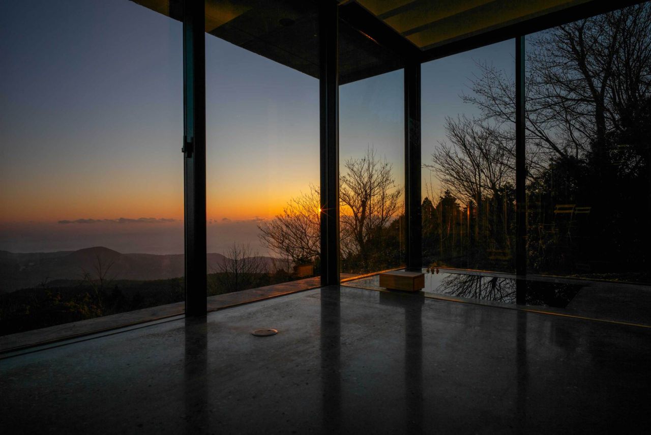 Villa T by Florian Busch Architects in Japan’s Izu Peninsula Appears Like Massive Rock From Above