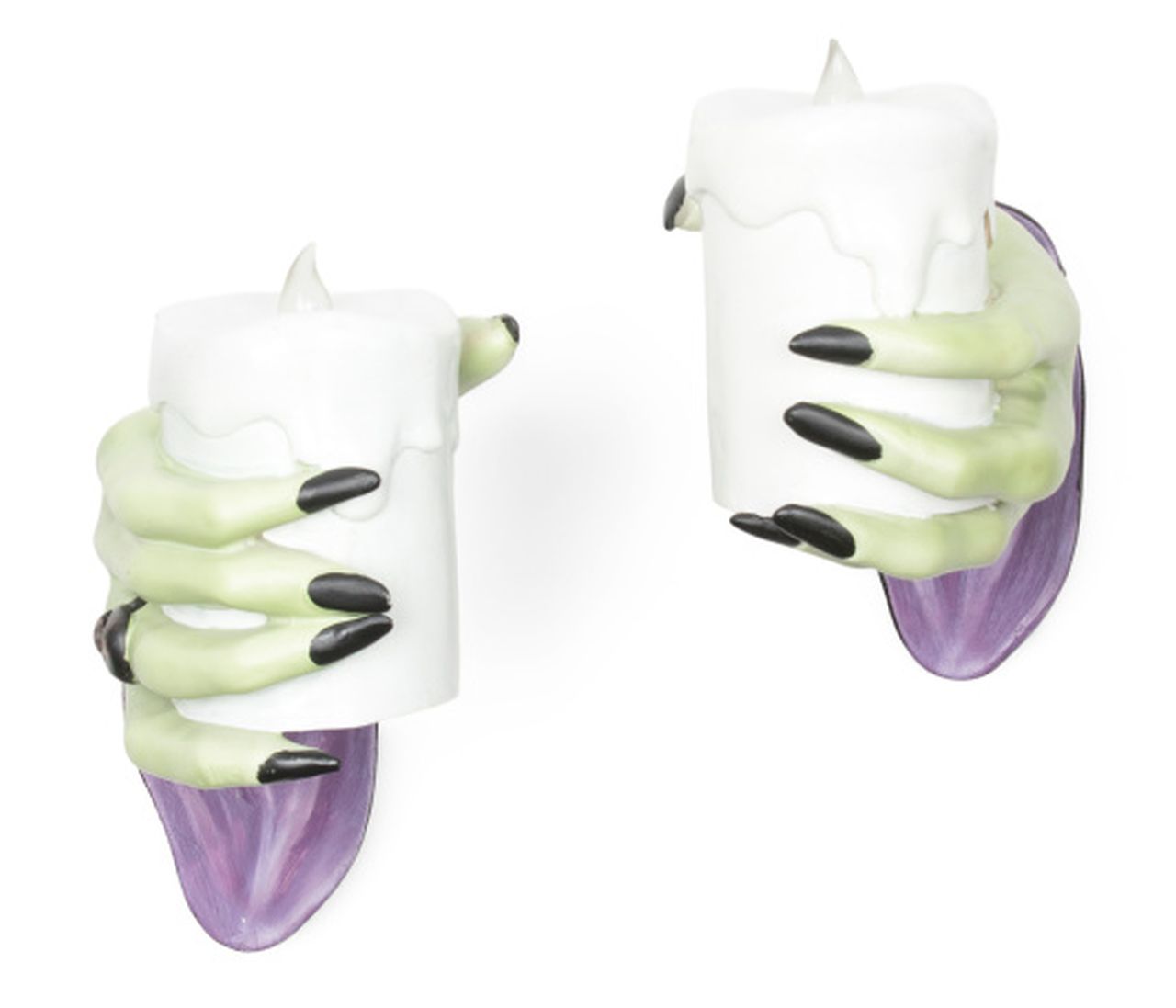 Witch Hand Hanging LED Candle Holders