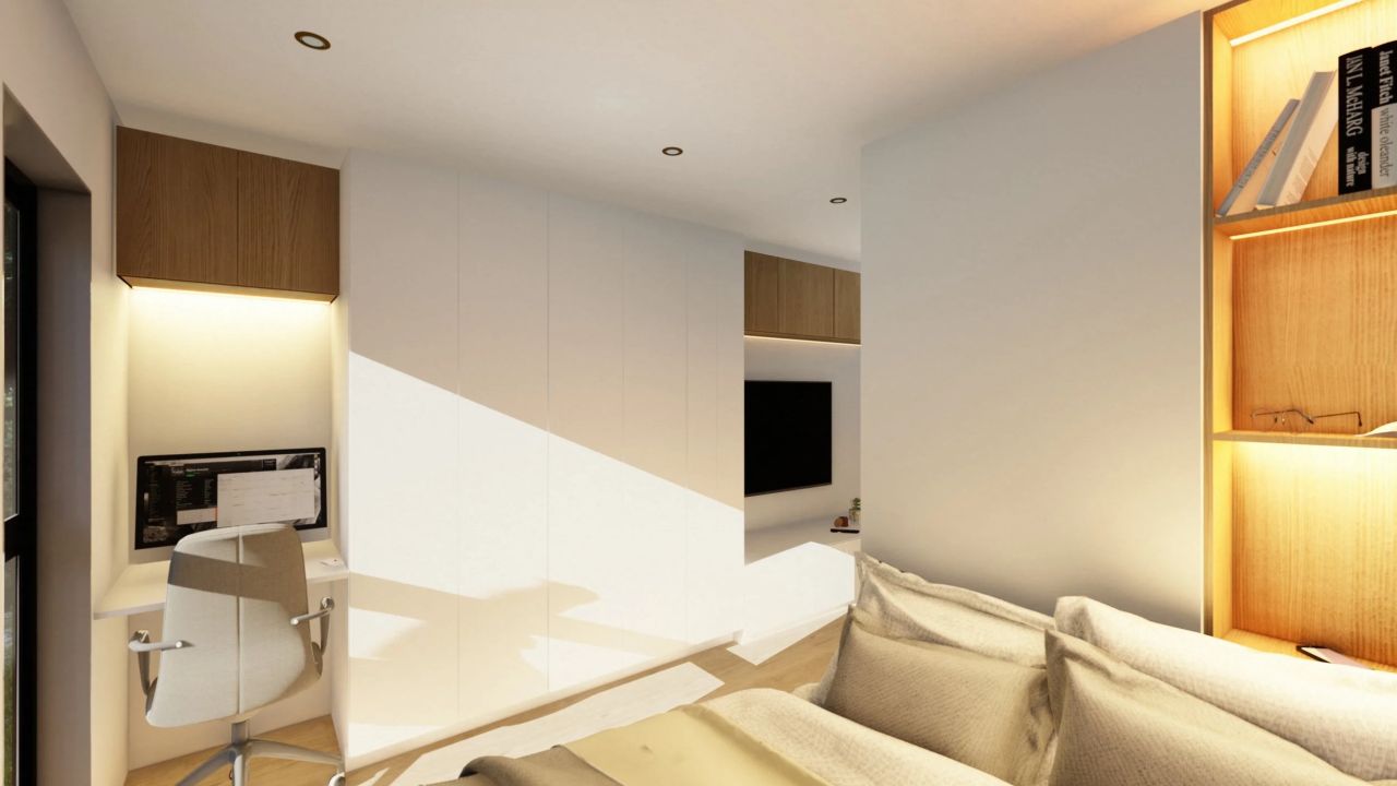Workspace of Hakea Tiny House