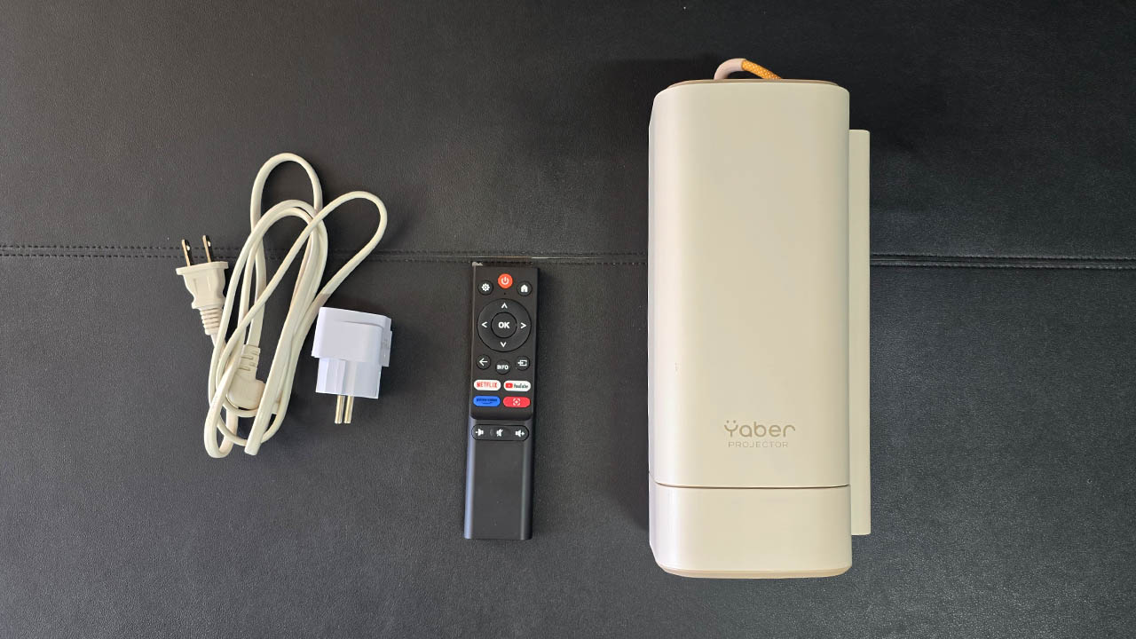 Yaber’s T1 Pro Full HD Portable Projector - full package contents