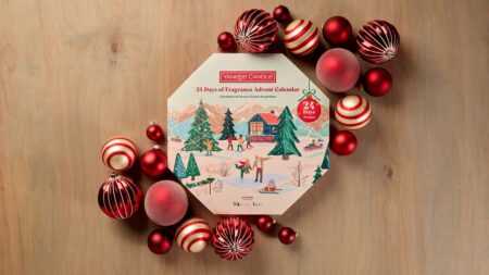 Yankee Candle 24 days of Fragrance Wreath Advent Calendar