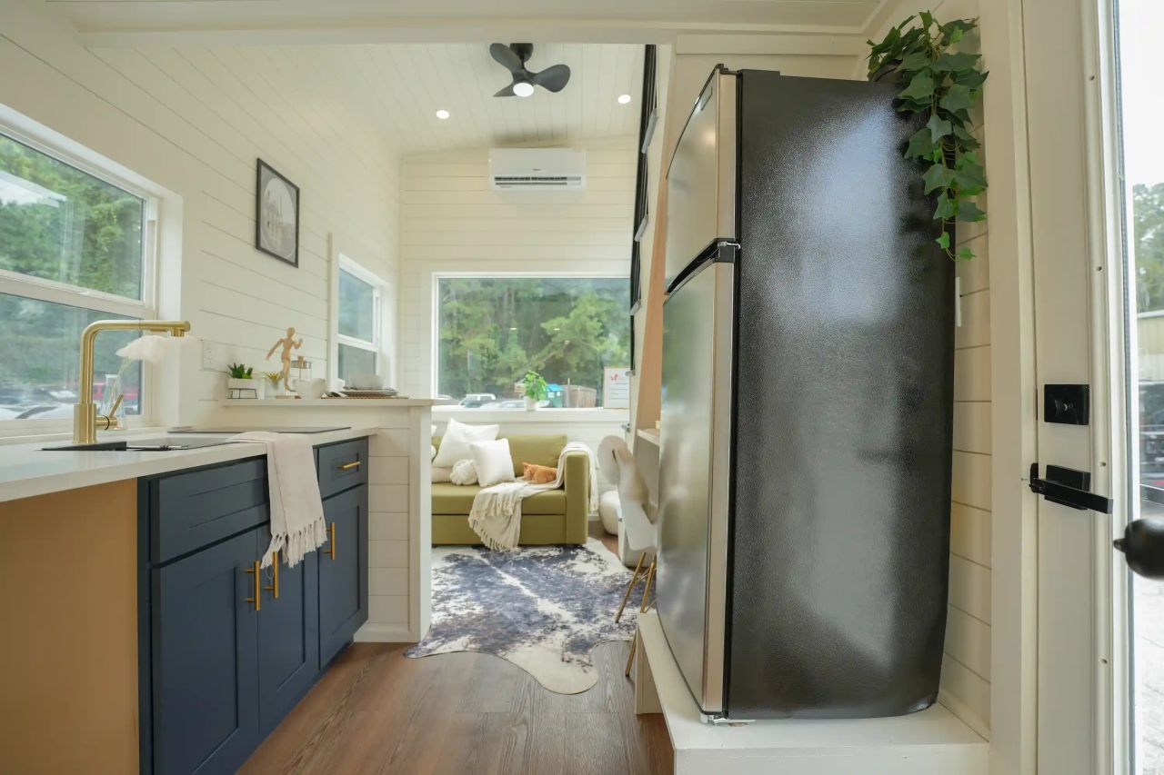 interior of sora tiny house - 2