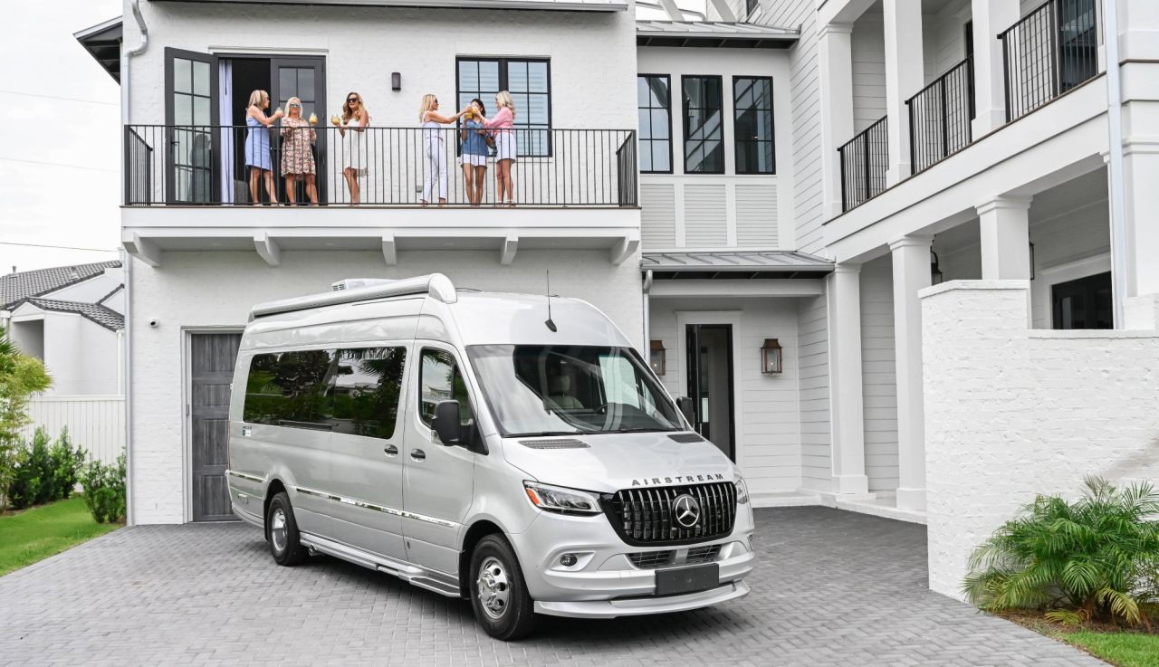Airstream and Tommy Bahama New Camper Van