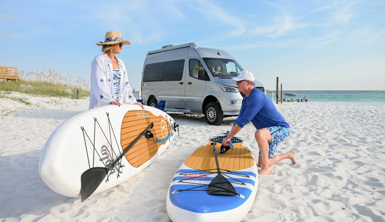 Airstream and Tommy Bahama New Camper Van
