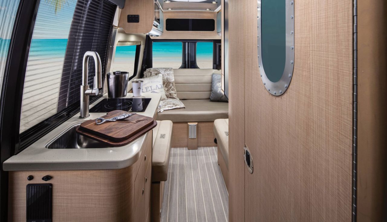 Airstream and Tommy Bahama New Camper Van