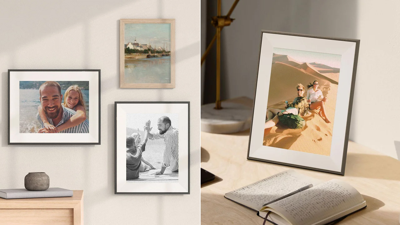 Aura Ink Digital Picture Frame With E Ink Spectra 6 Platform