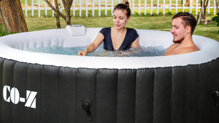 CO-Z Jet Vinyl Inflatable Hot Tub