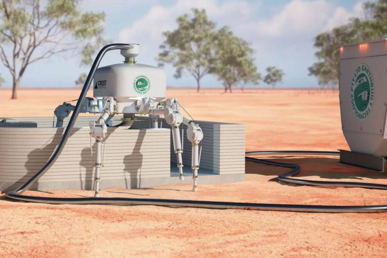 Charlotte Spider-Like Construction Robot can 3D Print 200 Square Meter Home in Just One Day