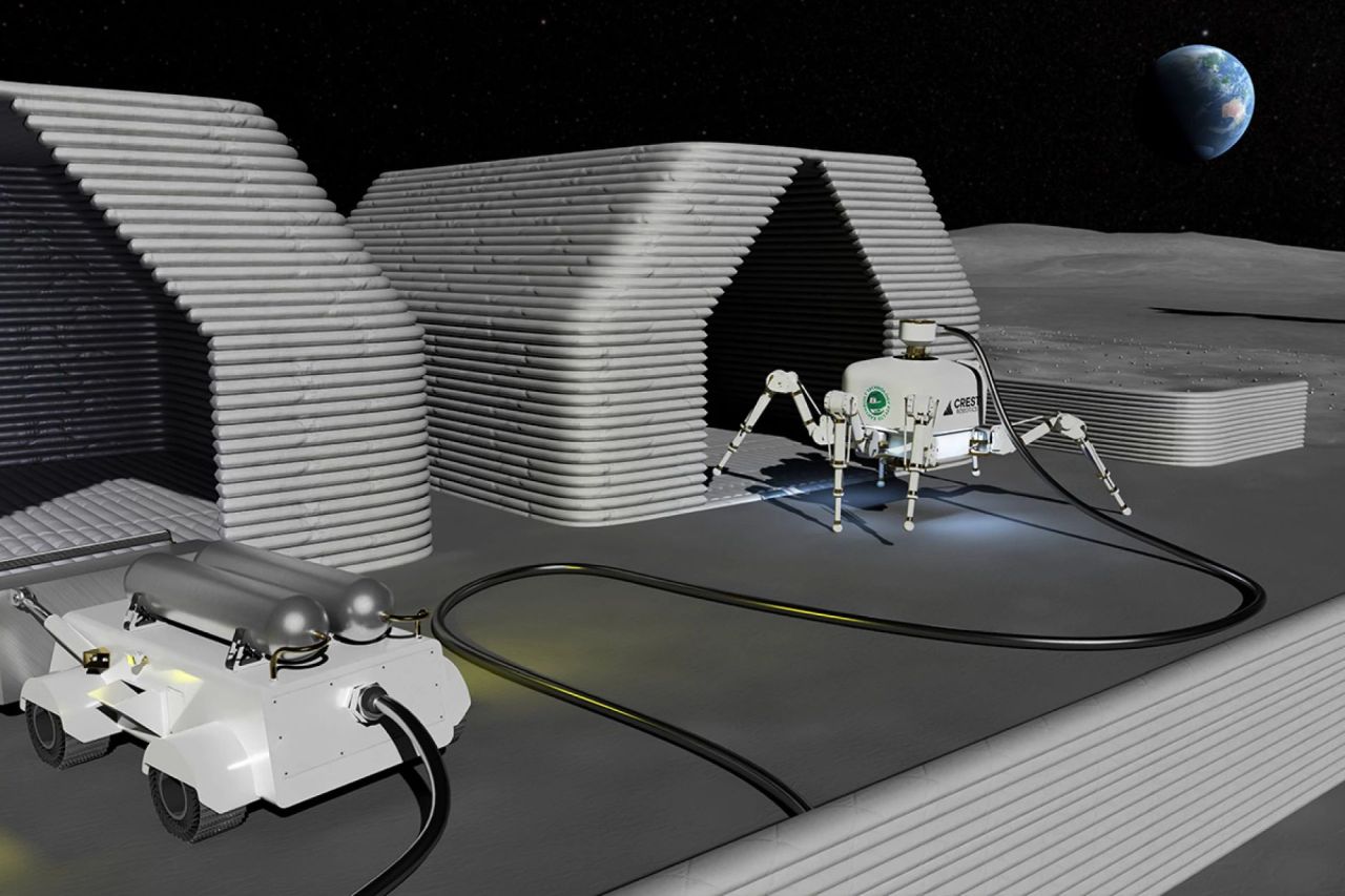 Charlotte Spider-Like Construction Robot can 3D Print 200 Square Meter Home in Just One Day