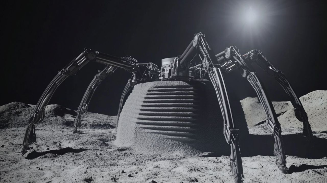 Charlotte Spider-Like Construction Robot can 3D Print 200 Square Meter Home in Just One Day