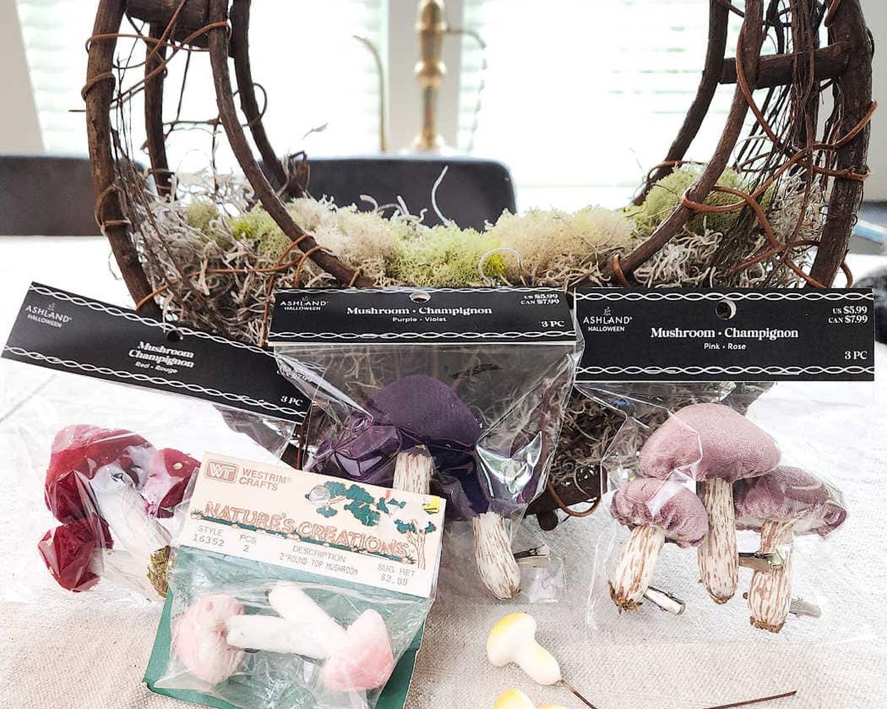 DIY Mushroom Forest Halloween Decoration - 1