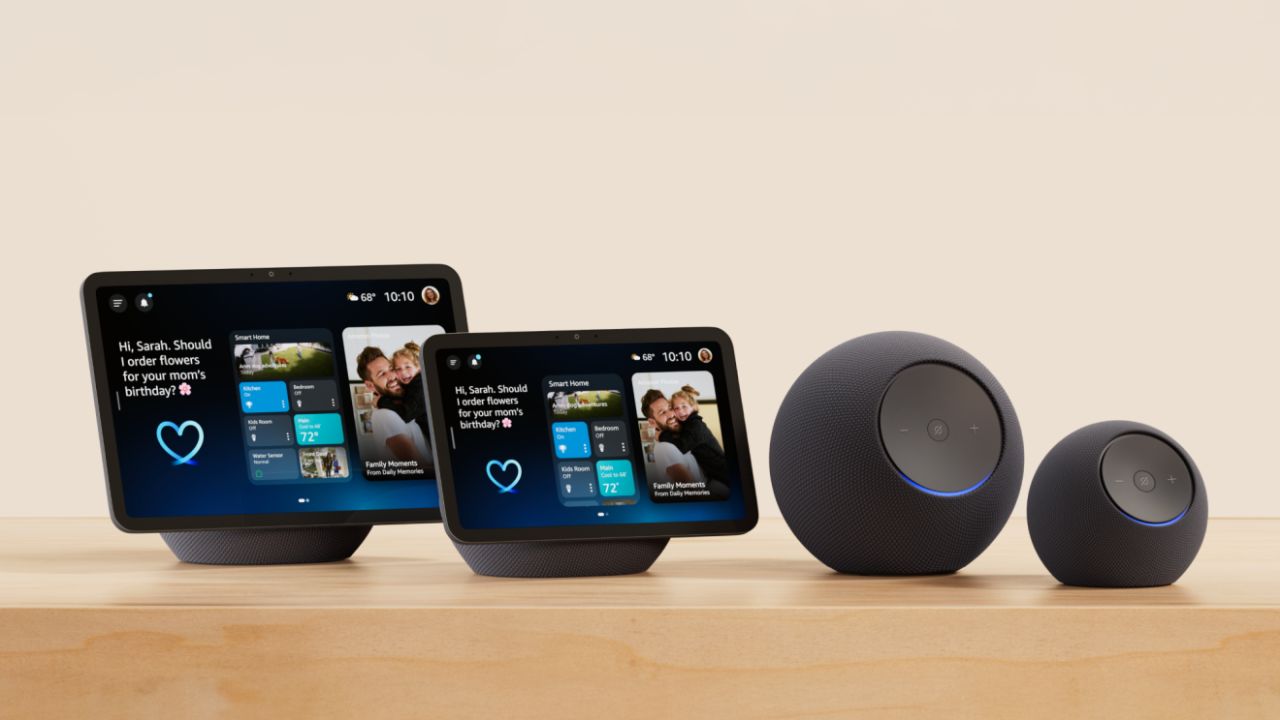 Echo Dot Max and Echo Studio by Amazon at Amazon Hardware Event 2025