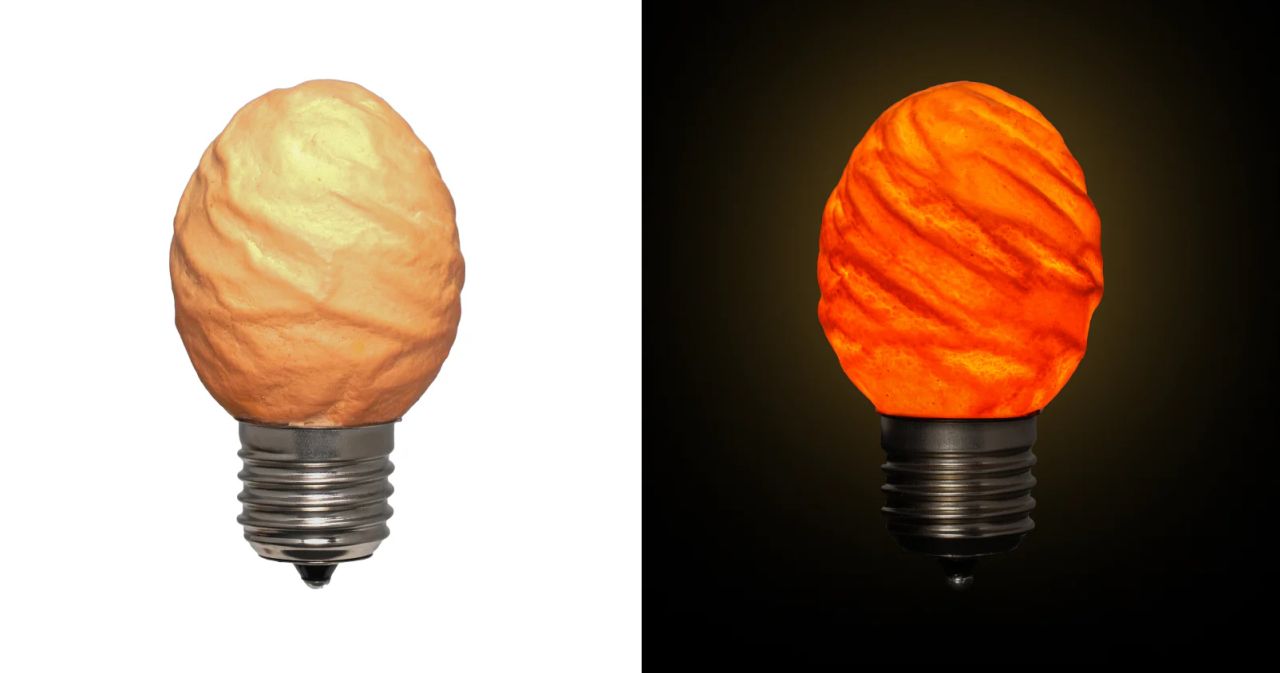 Ayano Koda Designs Special Broken Egg Lamp for Dutch Design Week 2025