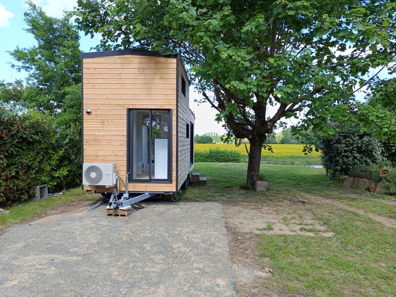 French tiny house exterior