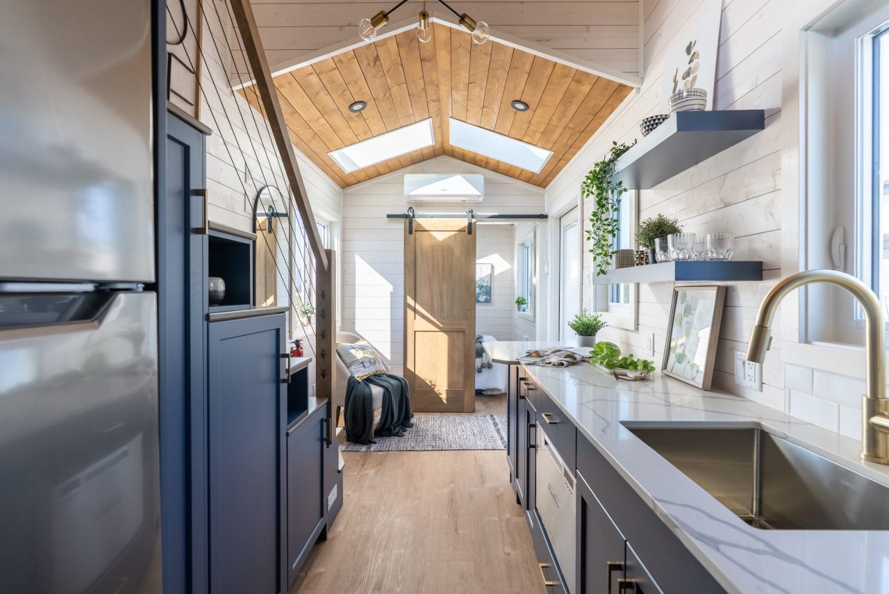 Gambier tiny house on wheels by Rover Tiny Homes in Canada