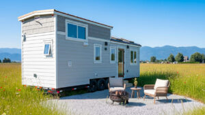 $150K Gambier Tiny House Delivers Luxury and Comfort in 305 sq. ft Gambier tiny house on wheels by Rover Tiny Homes in Canada