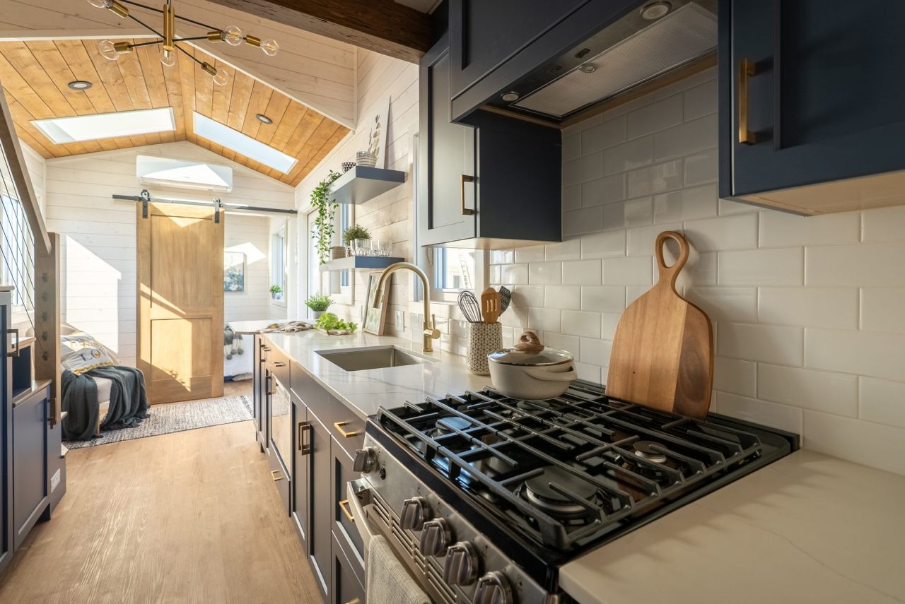 Gambier tiny house on wheels by Rover Tiny Homes in Canada