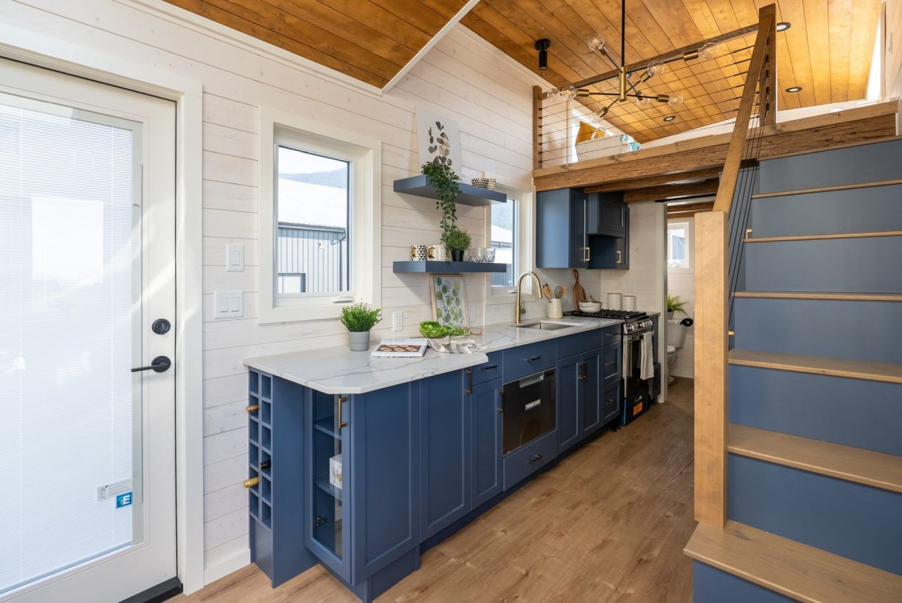Gambier tiny house on wheels by Rover Tiny Homes in Canada