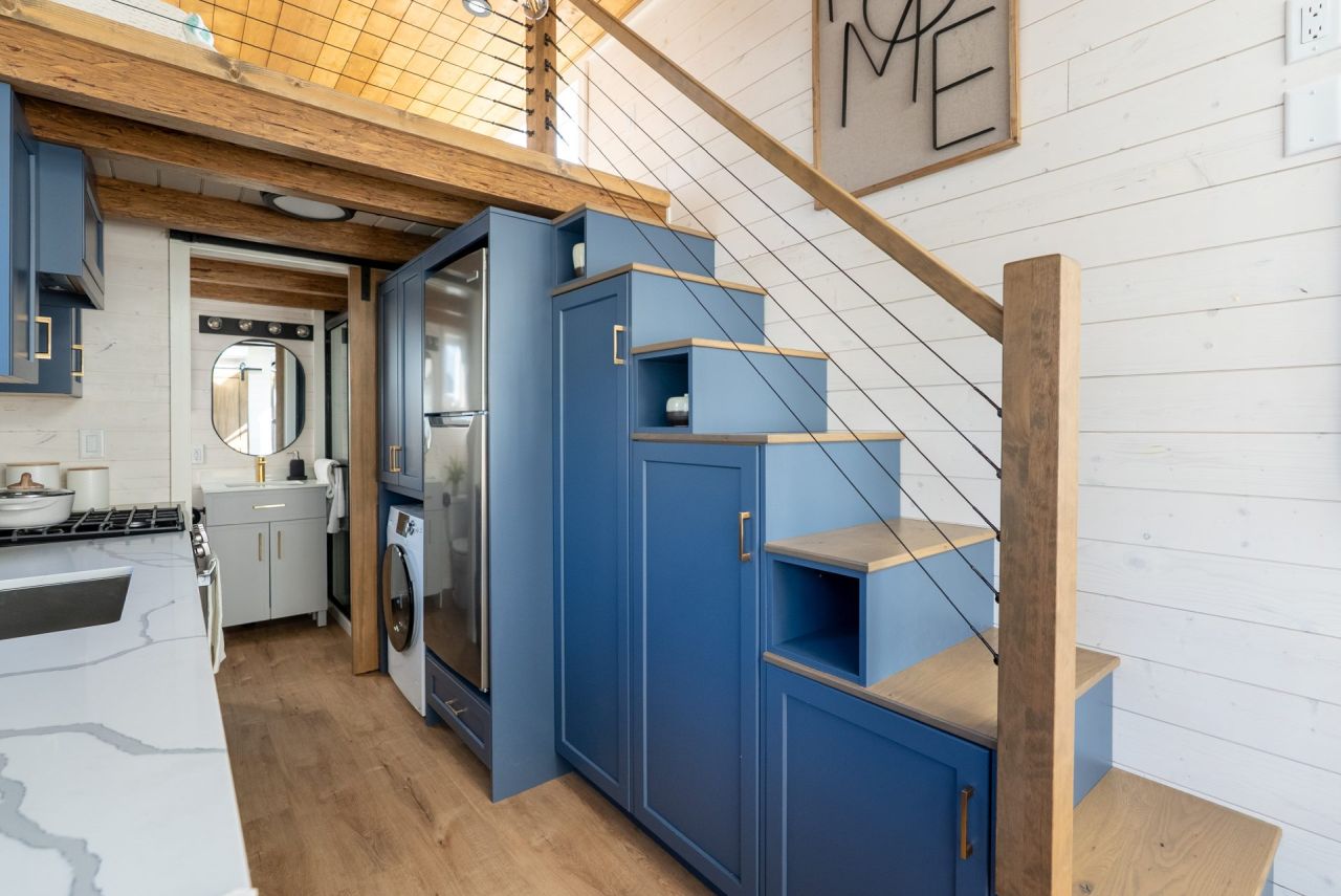 Gambier tiny house on wheels by Rover Tiny Homes in Canada