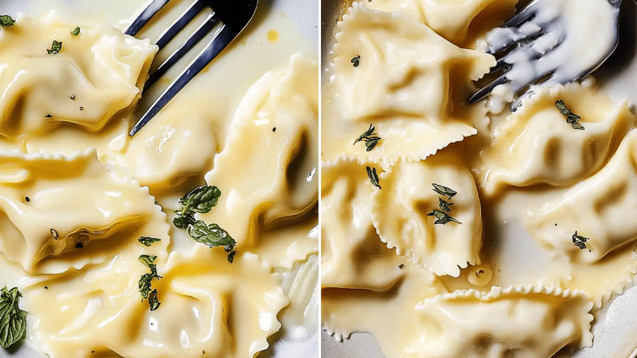 Halloween Dinners -Spooky and Sweet Ghost Purse Ravioli for Halloween Fun