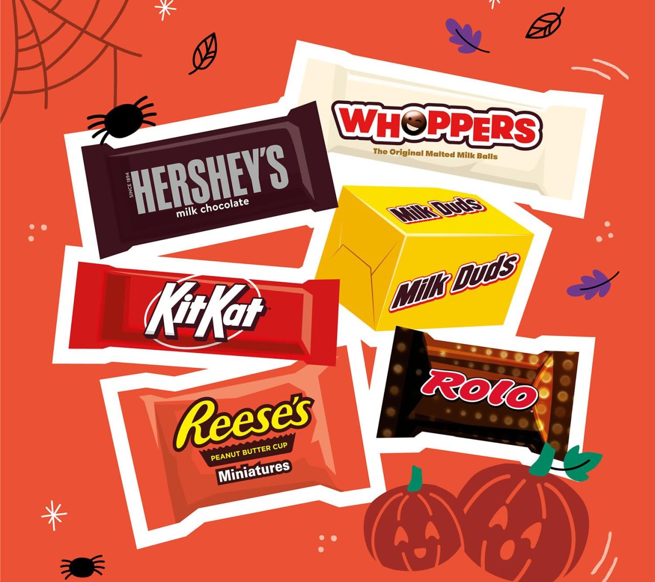 15 Best Halloween Candies on Amazon - Hershey Miniatures Candy