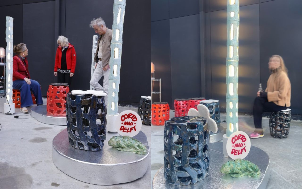 Holey Lamp at Dutch Design Week