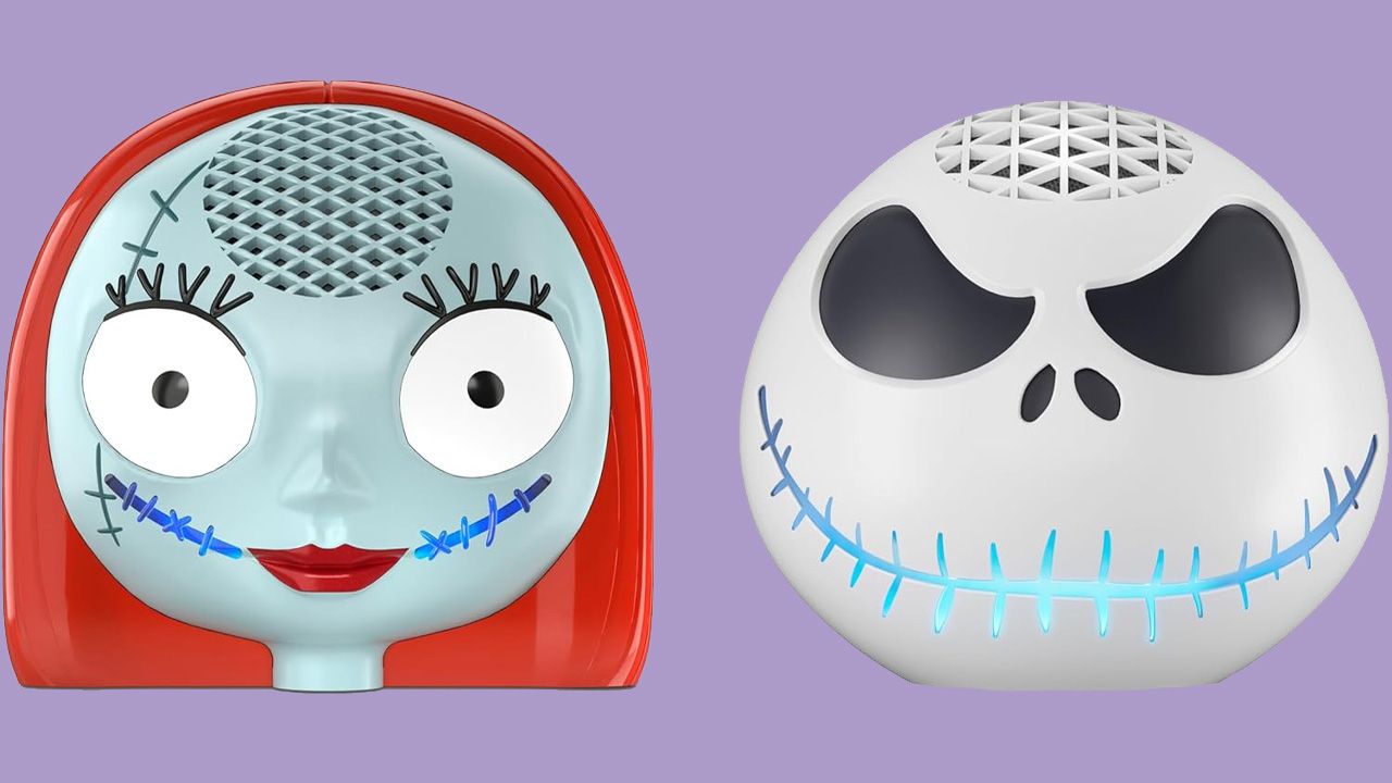 Jack Skellington and Sally Echo Dot costumes