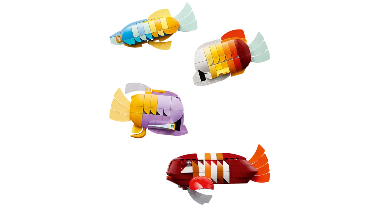 LEGO Icons’ 4,154-Piece Tropical Aquarium Set