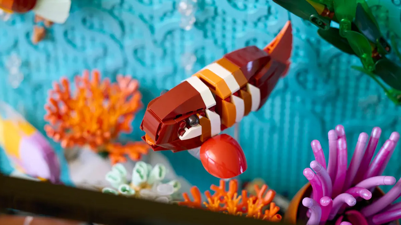 LEGO Icons’ 4,154-Piece Tropical Aquarium Set