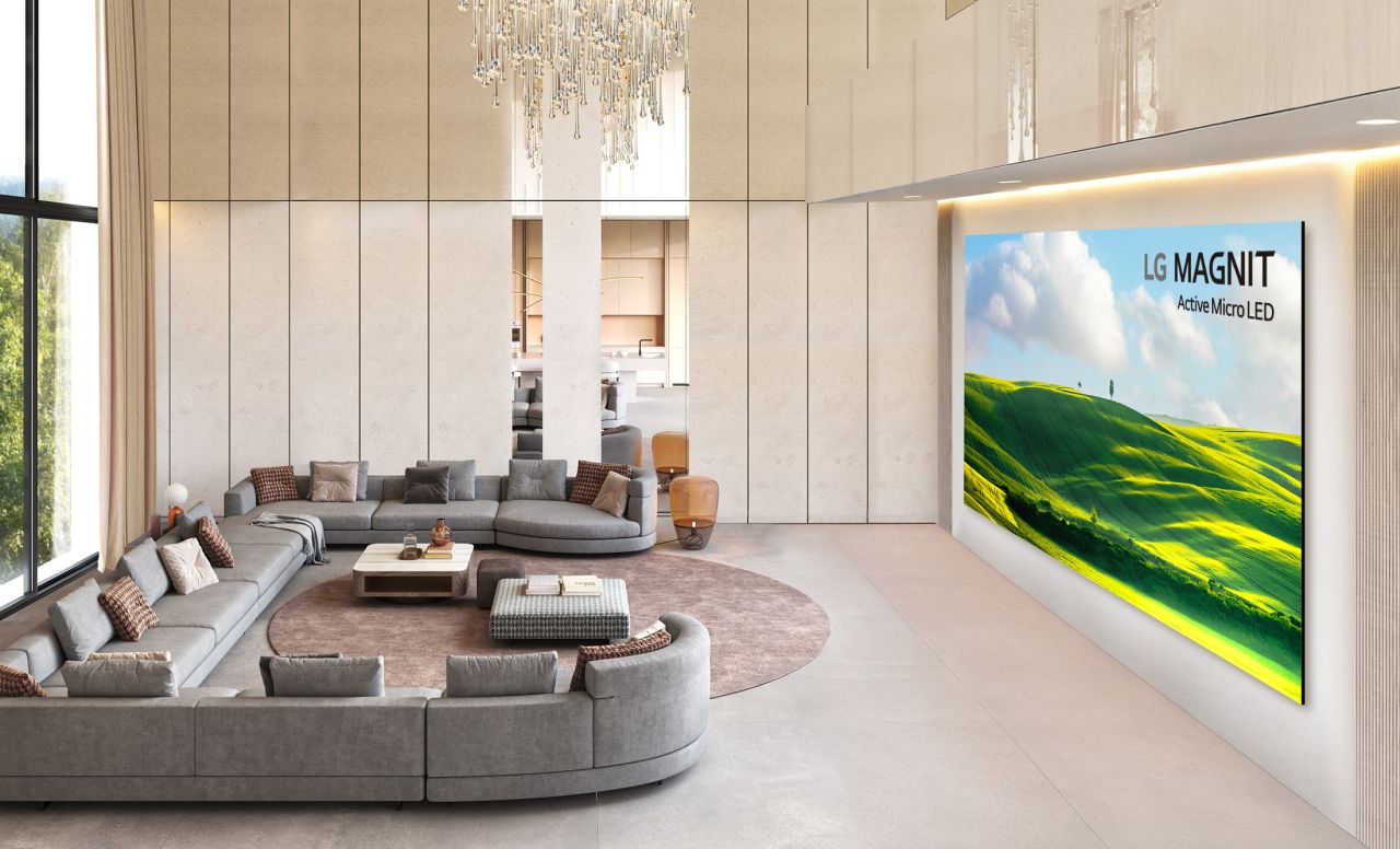 LG Magnit Active Micro LED display